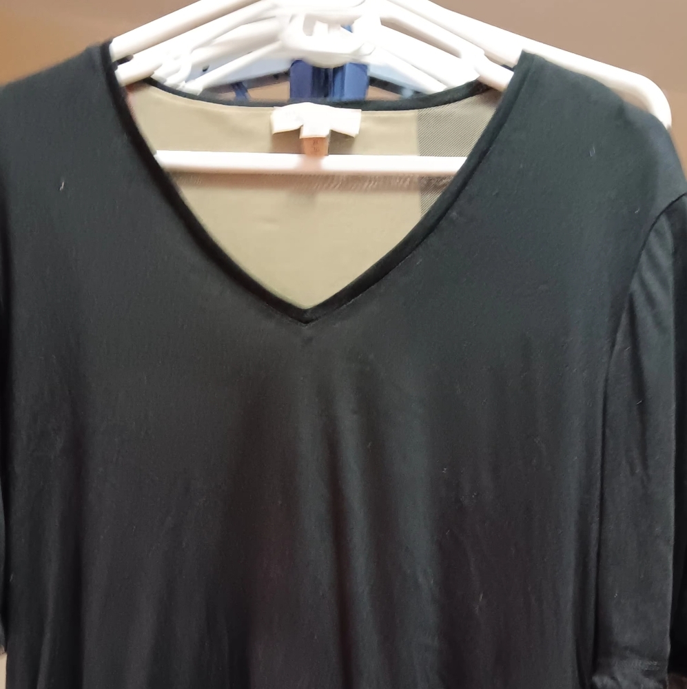 Women Burberry Reversible short sleeve Shirt